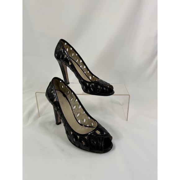 Vintage Miu Miu Patent leather heels - black - well loved - Picture 1 of 12